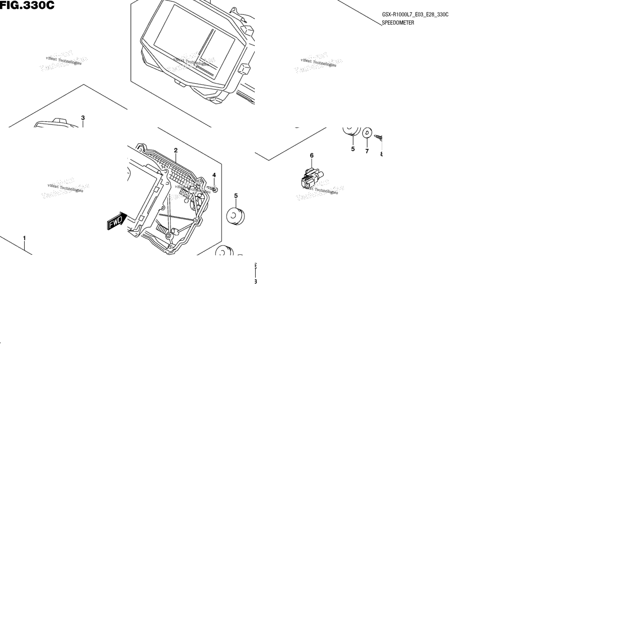 Speedometer (Gsx-R1000l7 E33)