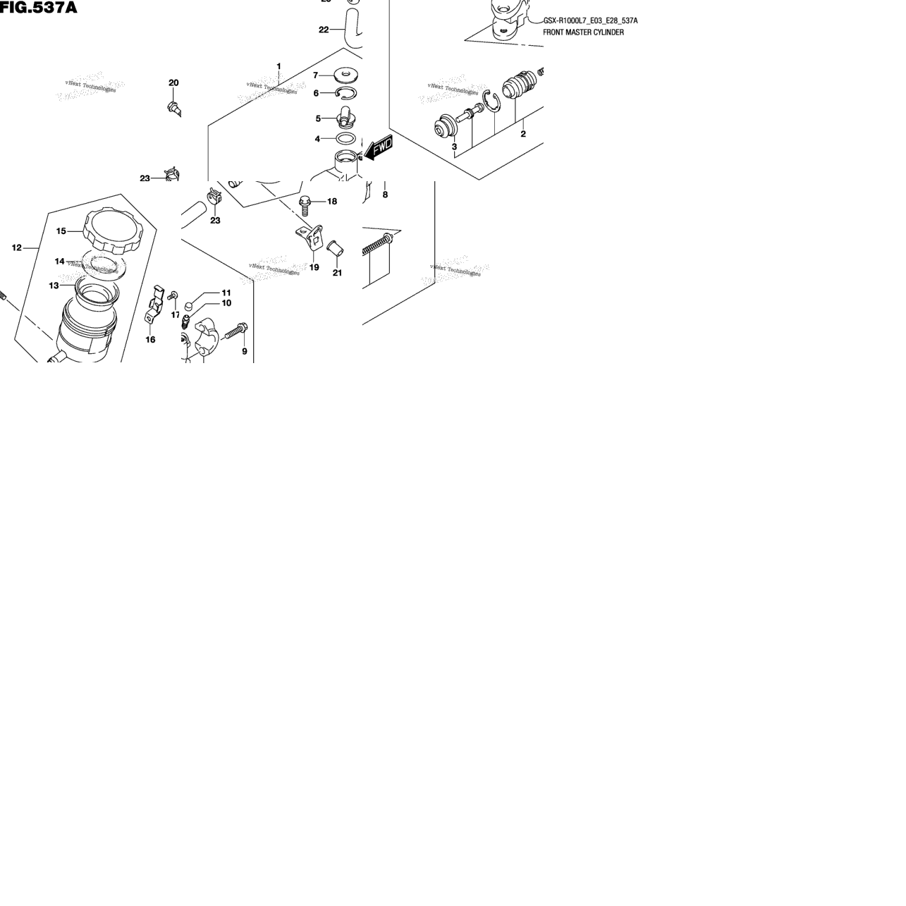 Front Master Cylinder