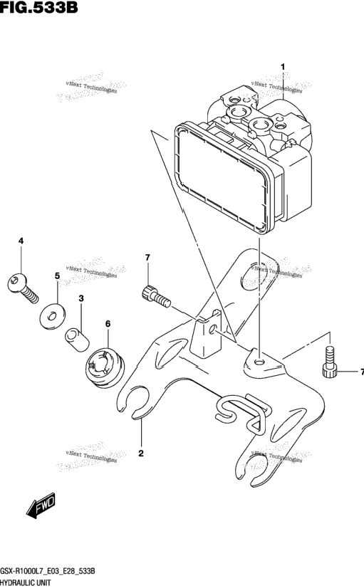 Hydraulic Unit (Gsx-R1000al7 E28)