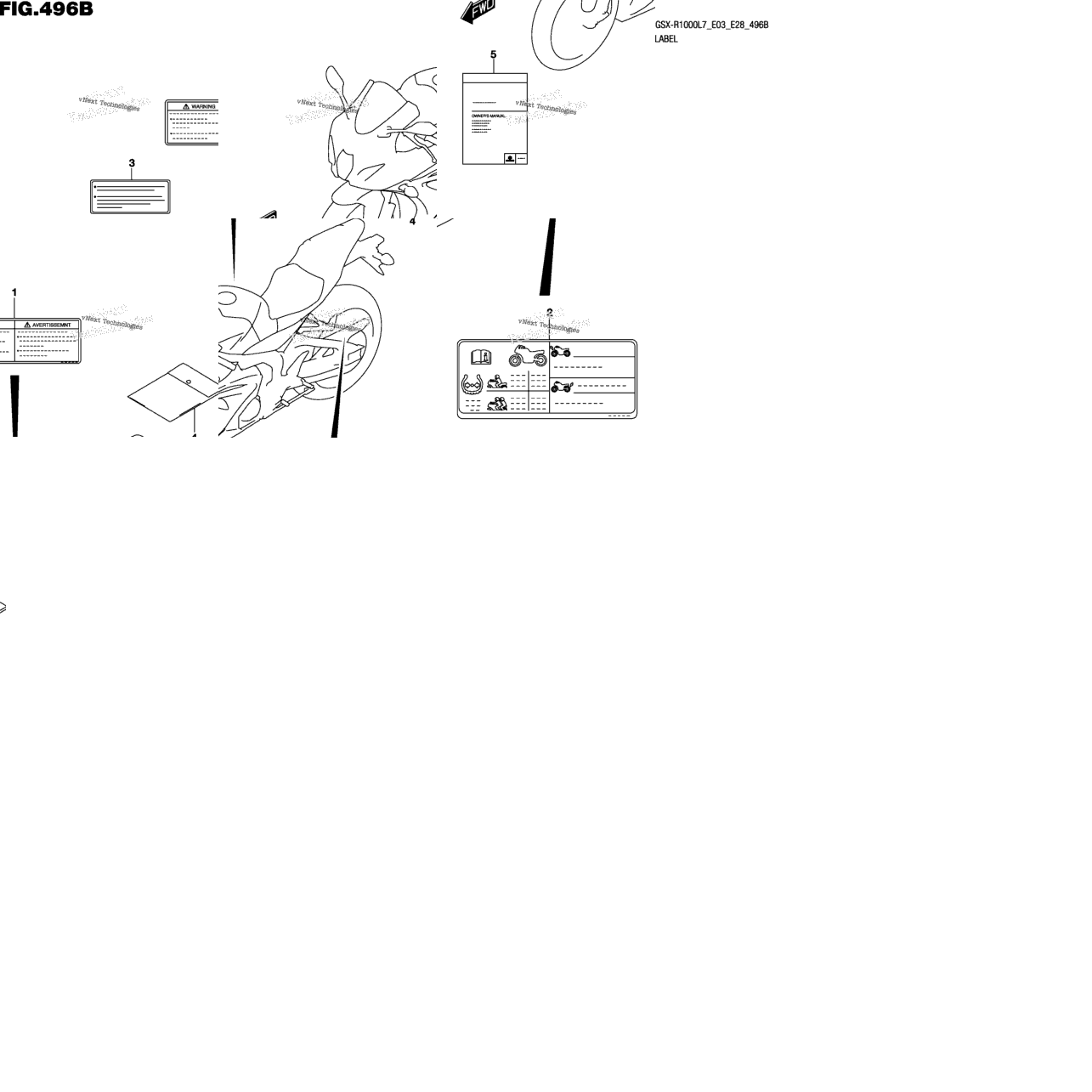 Label (Gsx-R1000l7 E28)
