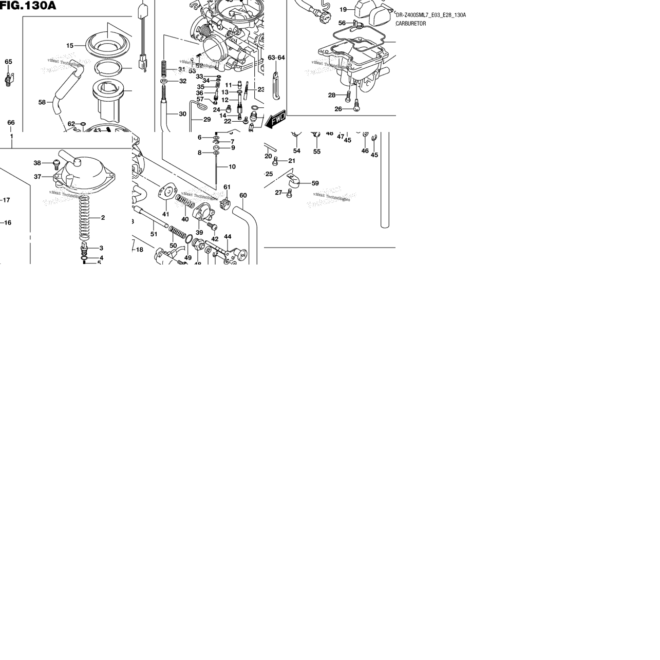 Carburetor (Dr-Z400sml7 E03)
