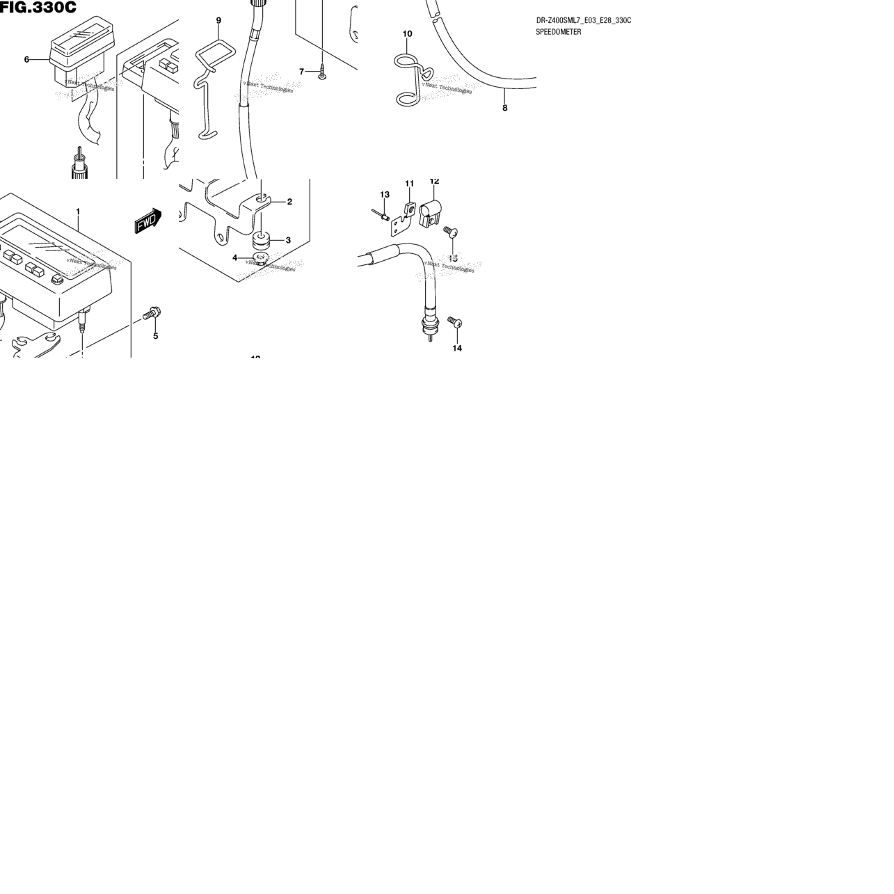 Speedometer (Dr-Z400sml7 E33)