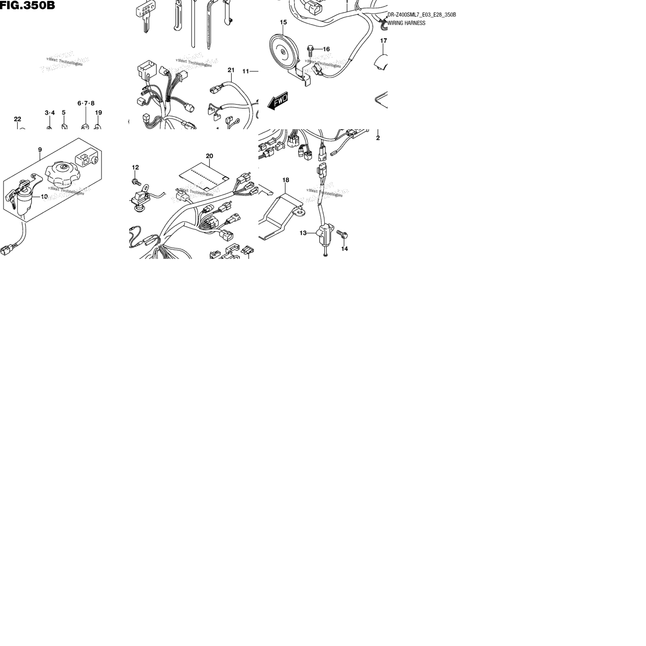 Wiring Harness (Dr-Z400sml7 E28)