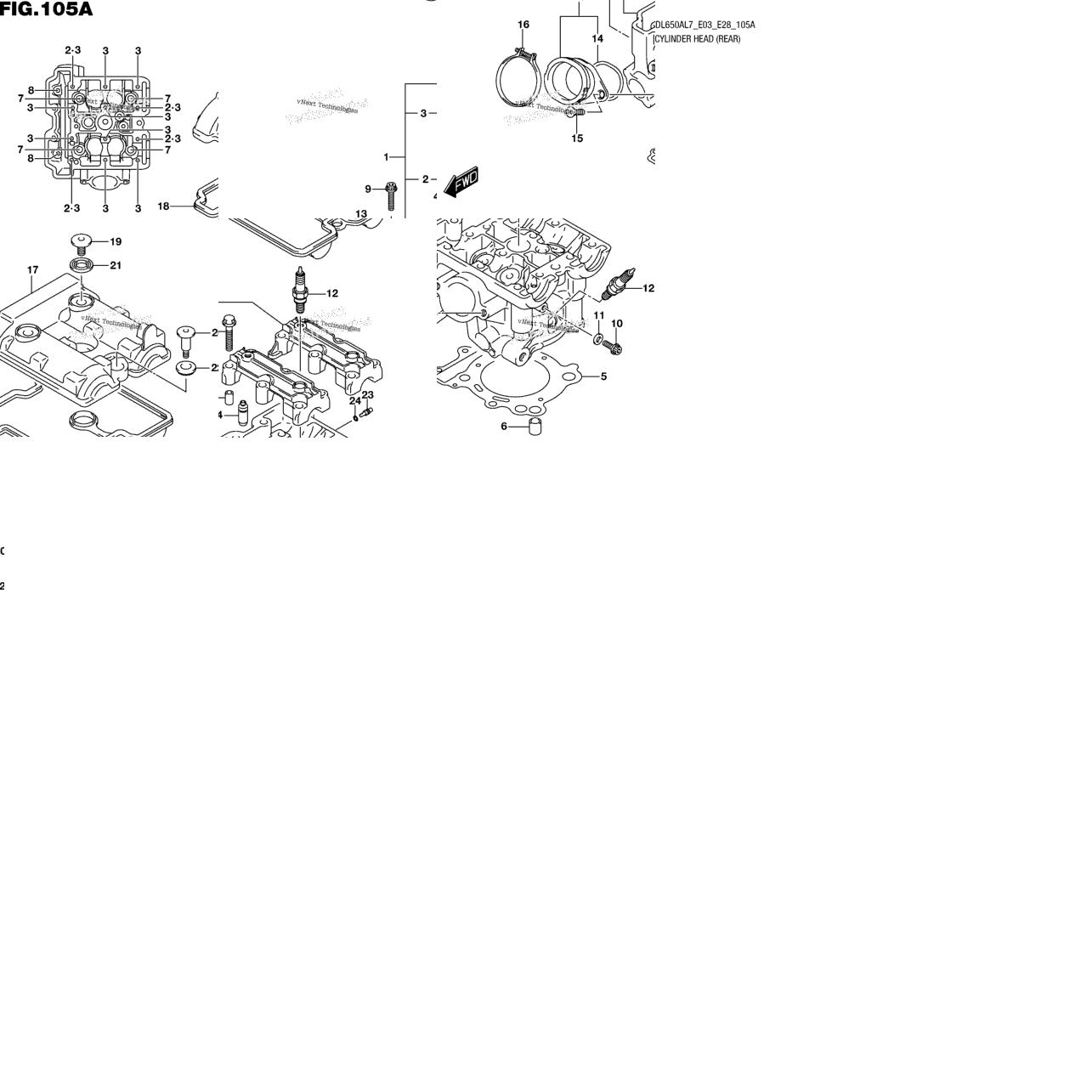 Cylinder Head (Rear)