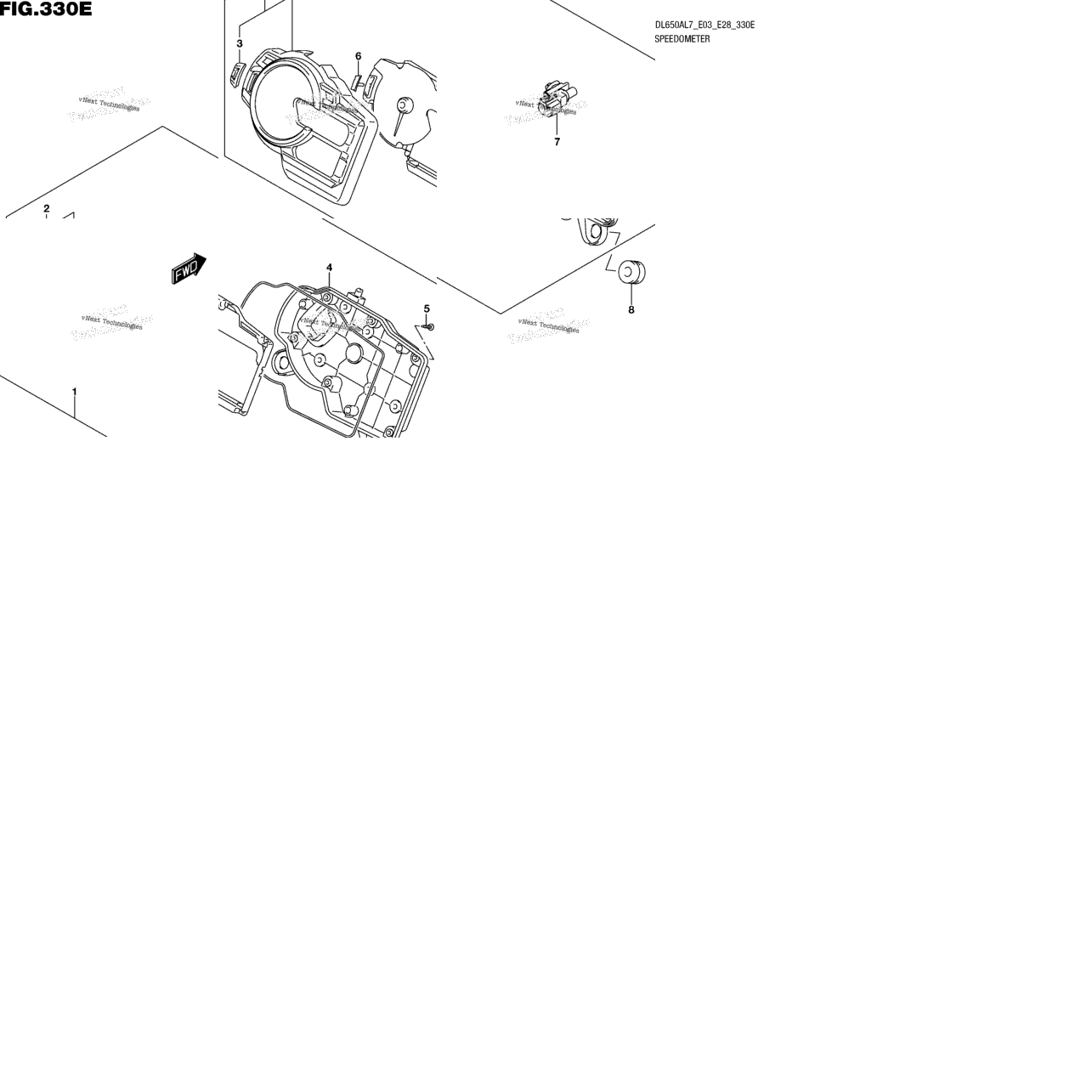Speedometer (Dl650xal7 E28)