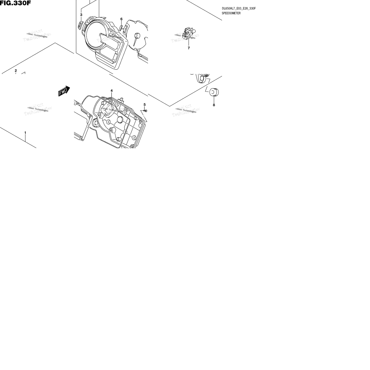 Speedometer (Dl650xal7 E33)
