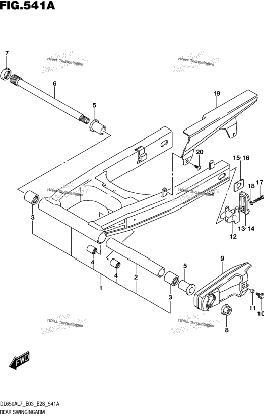 Rear Swingingarm