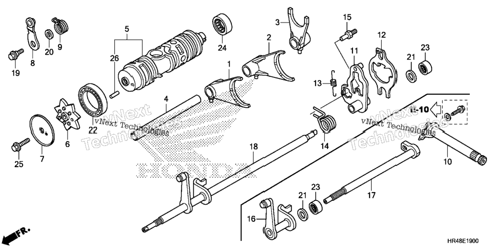 Gearshift Fork
