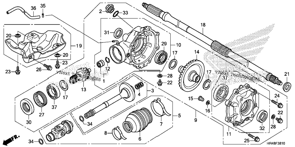 Rear Final Gear