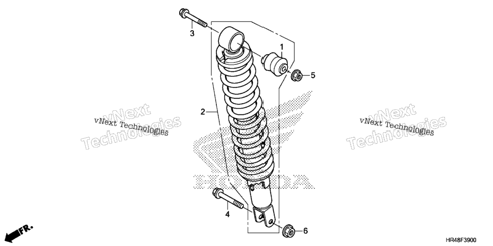 Rear Shock Absorber
