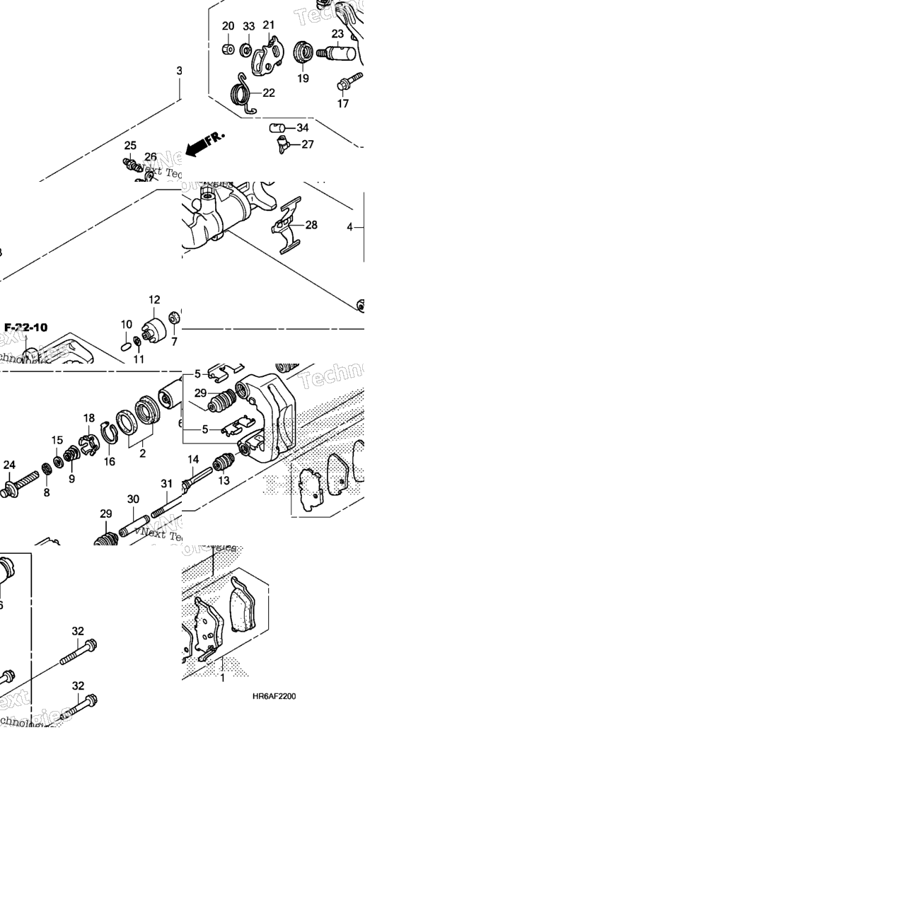 Rear Brake Caliper