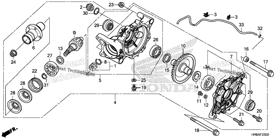 Rear Final Gear