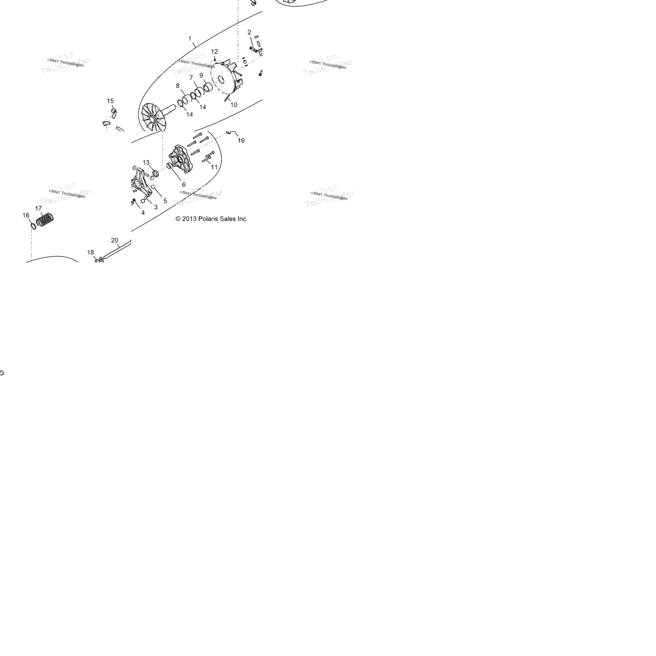Drive Train, Primary Clutch