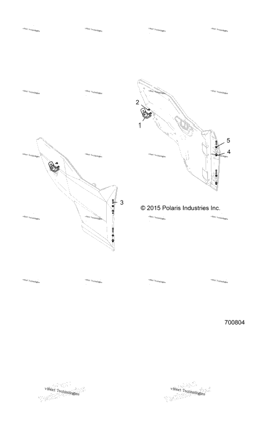 Body, Door Mounting