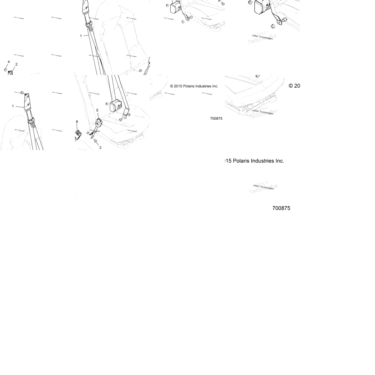 Body, Seat Belt Mounting