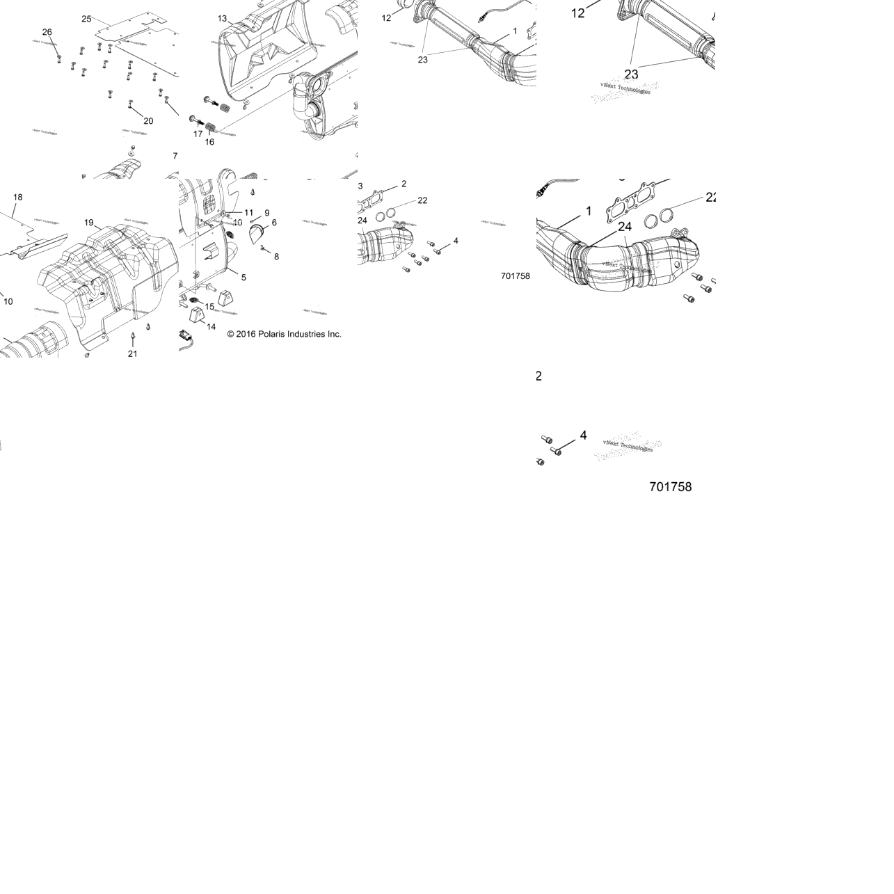 Engine, Exhaust System