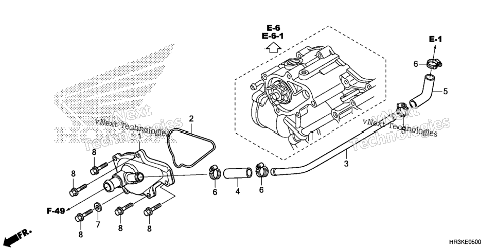 Water Pump Cover