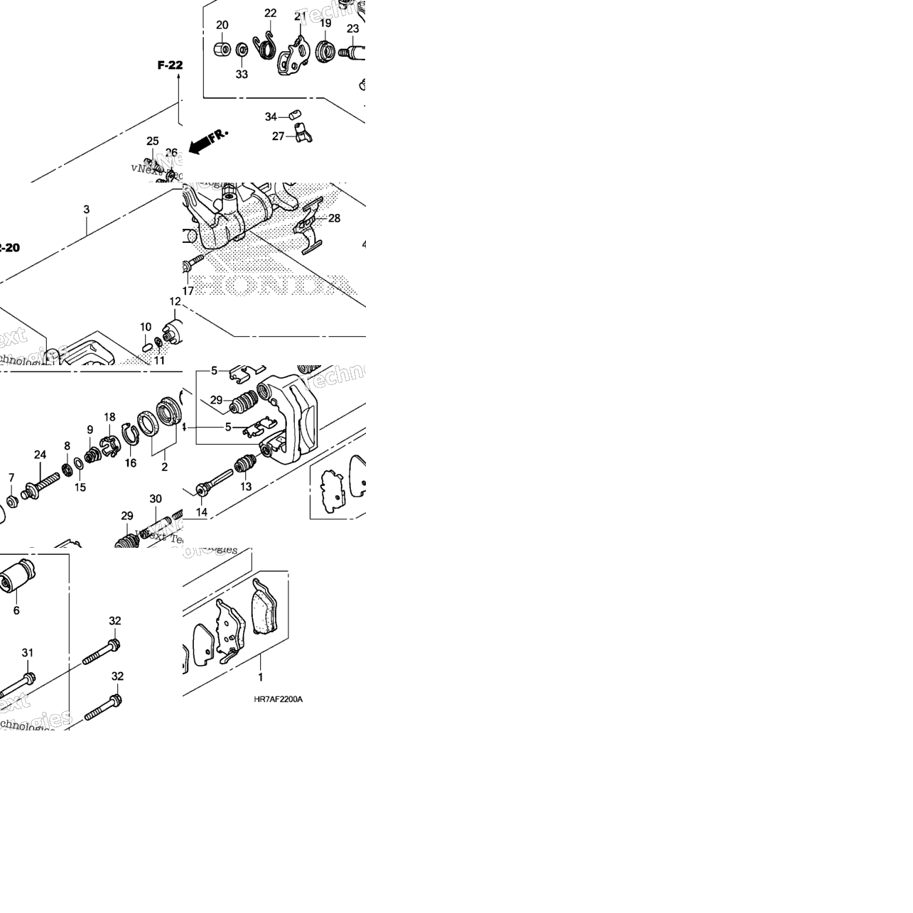 Rear Brake Caliper