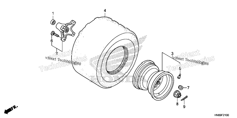 Rear Wheel