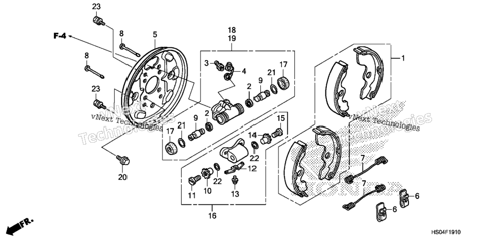 Front Brake Panel