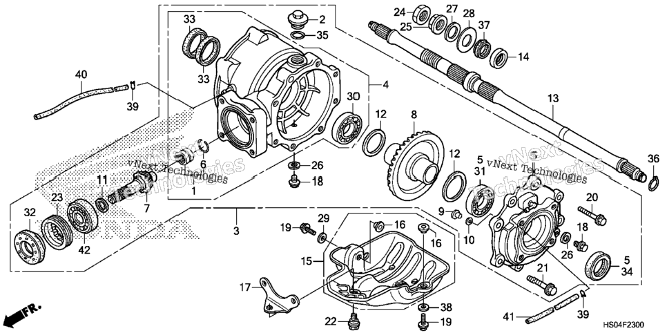 Rear Final Gear