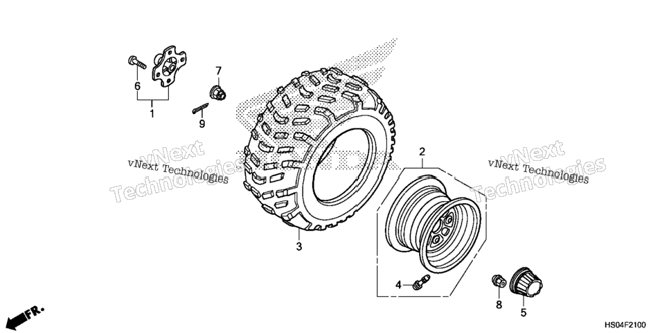 Rear Wheel