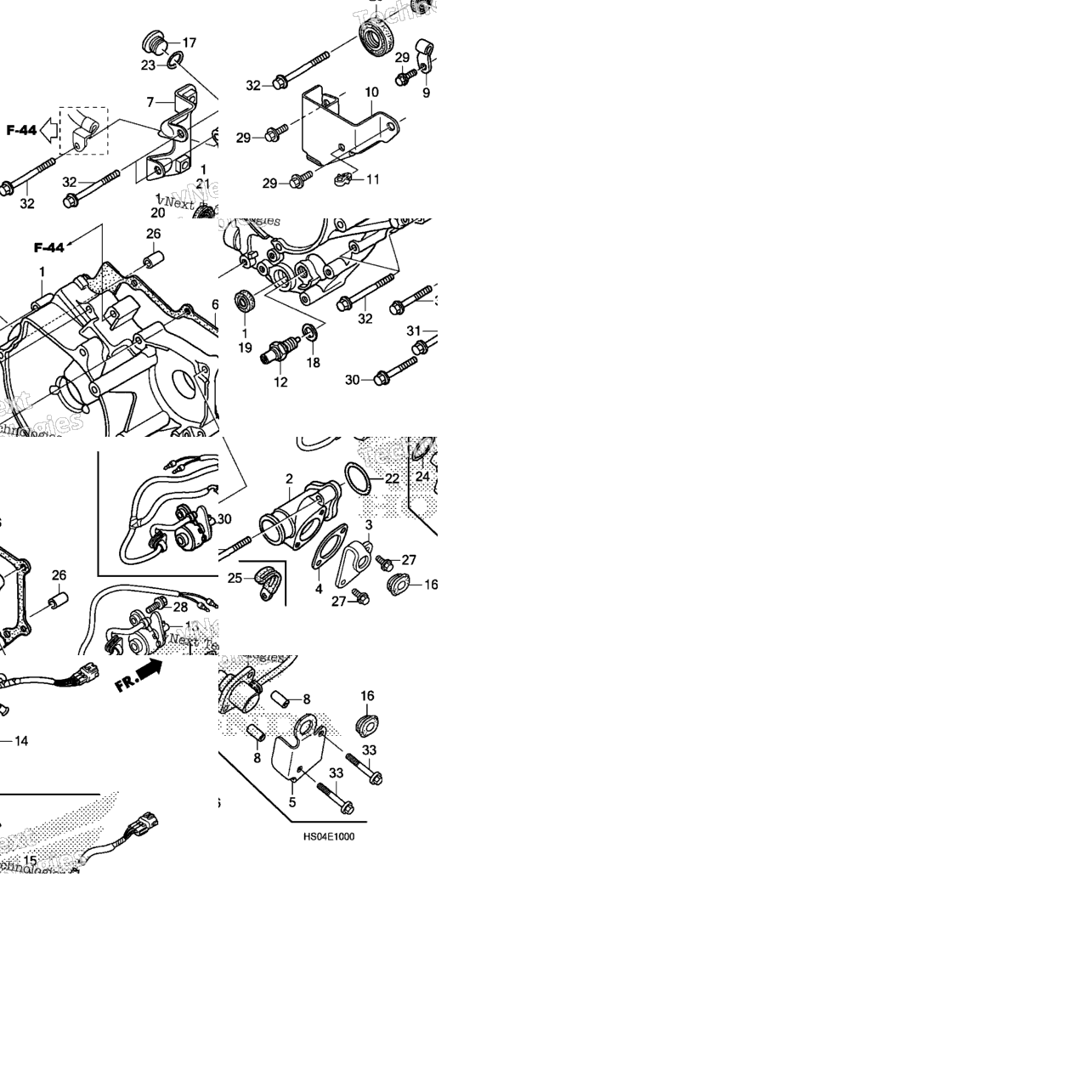 Rear Crankcase Cover