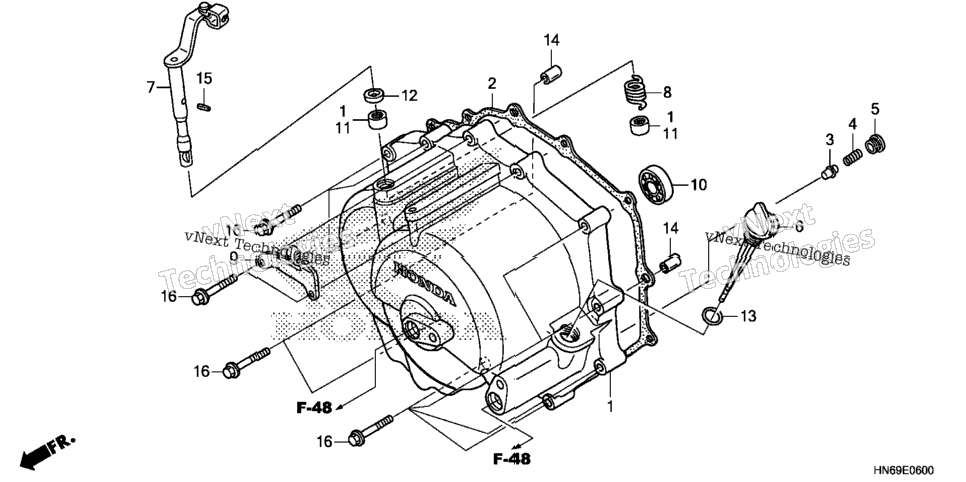 Front Crankcase Cover