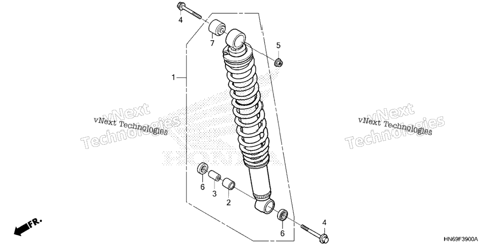 Rear Shock Absorber