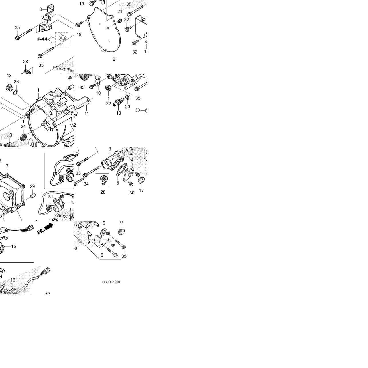 Rear Crankcase Cover