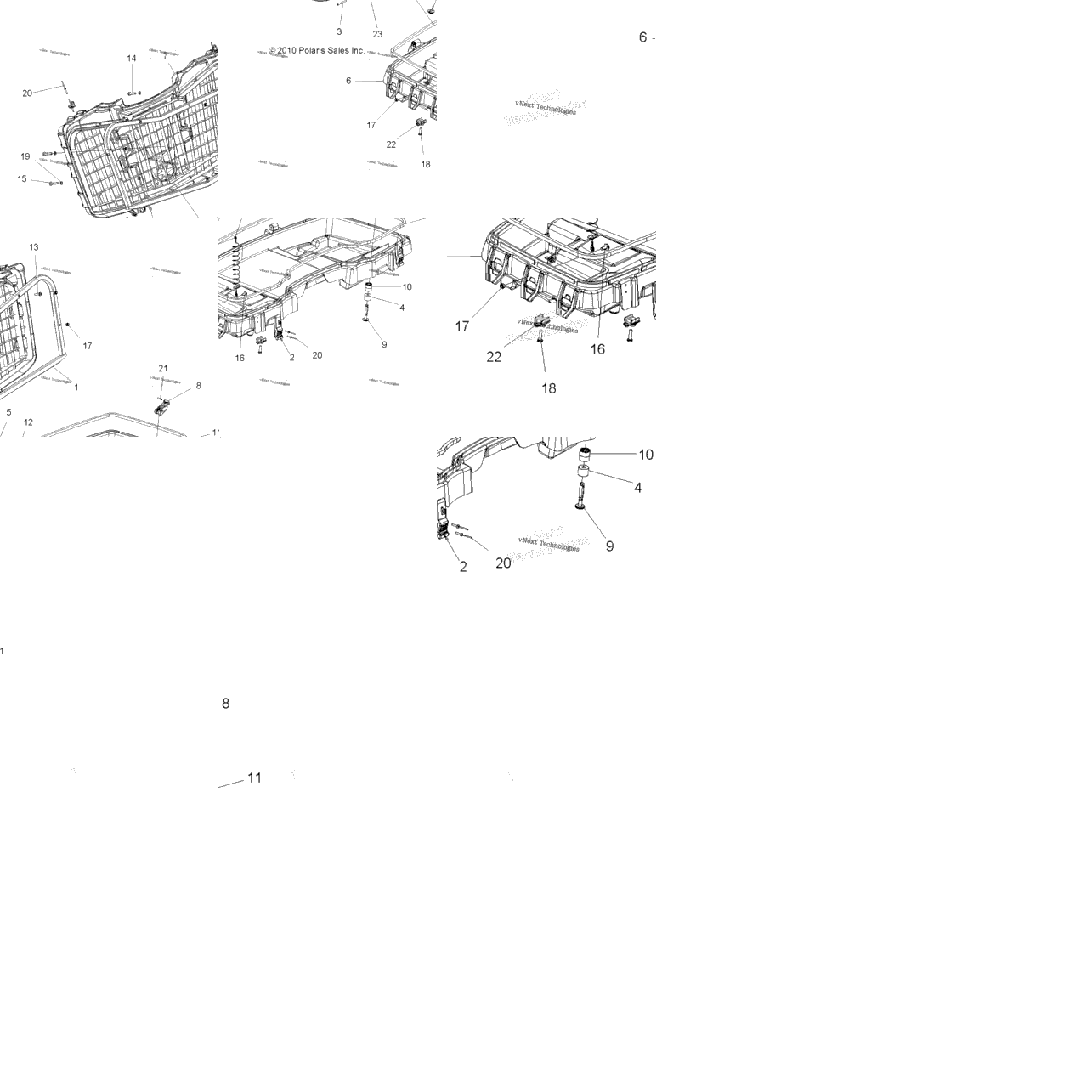 Body, Front Cargo Box
