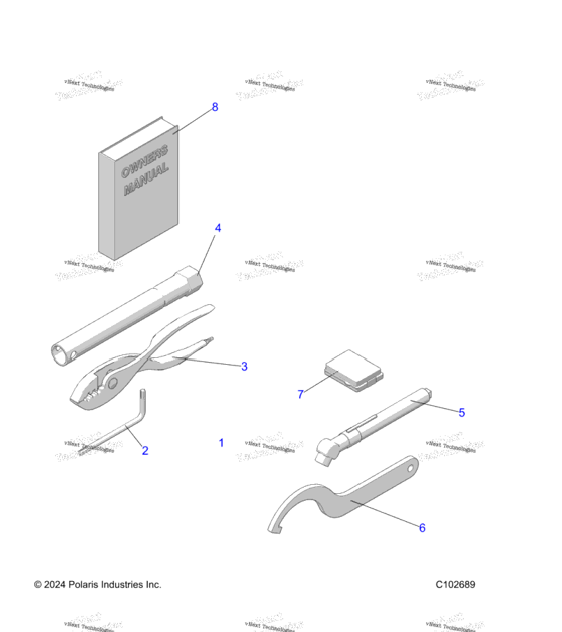 Reference, Tool Kit & Owners Manual