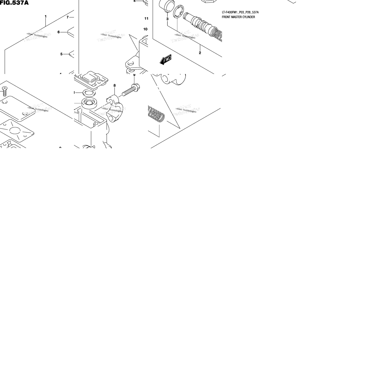 Front Master Cylinder
