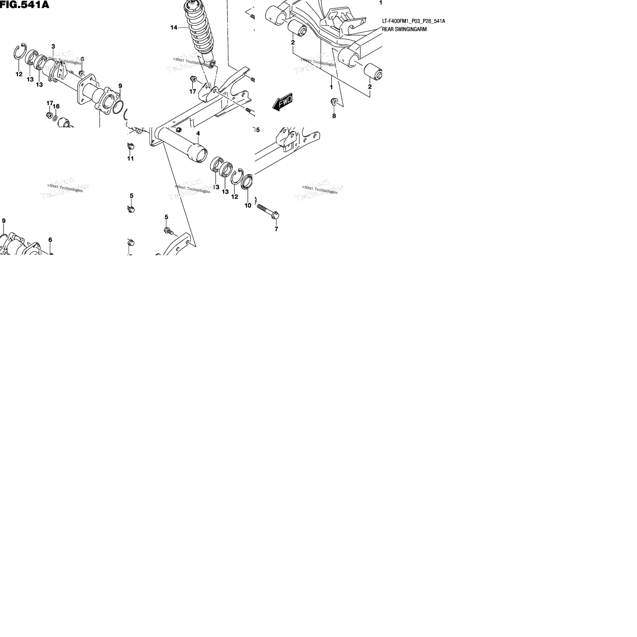 Rear Swingingarm