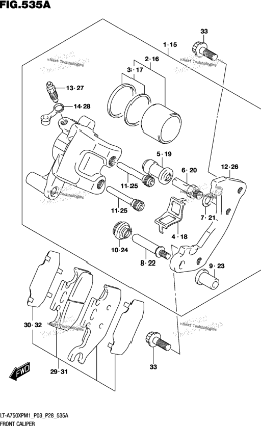 Front Caliper