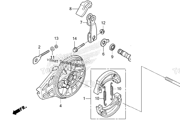 Rear Brake Panel