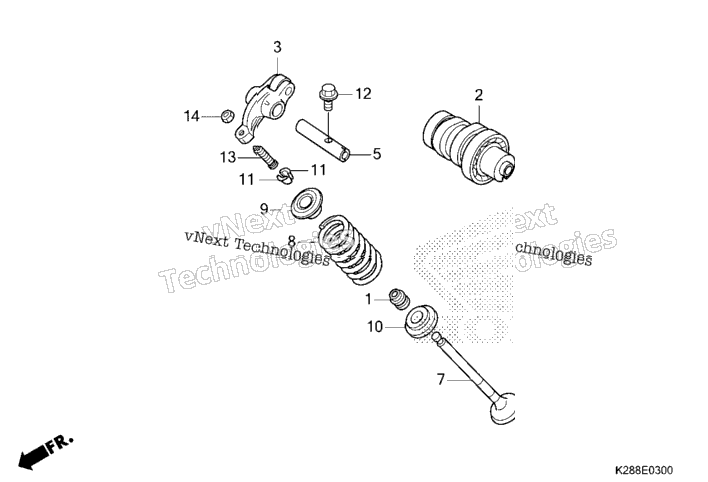 Camshaft@Valve