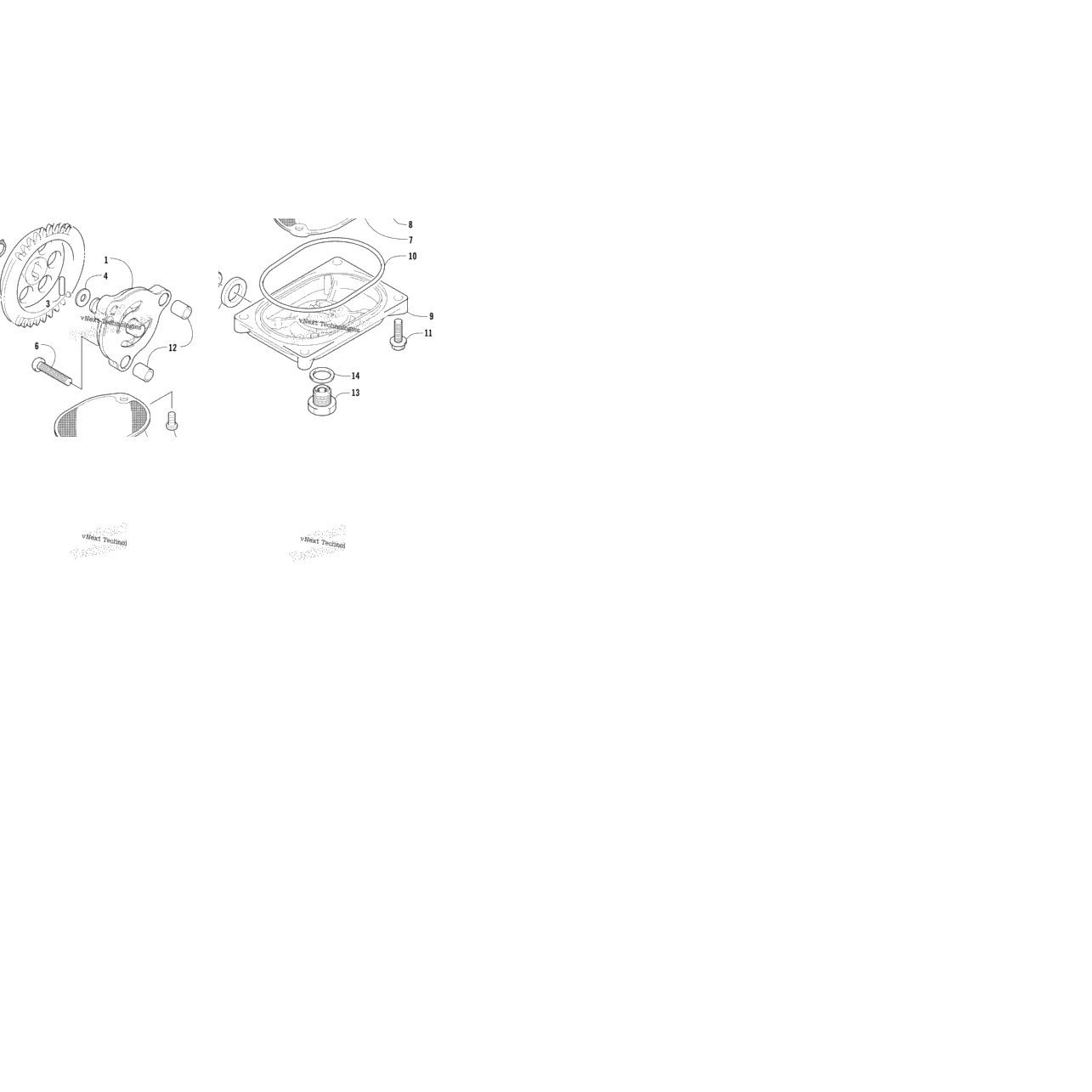 Oil Pump And Strainer Assembly