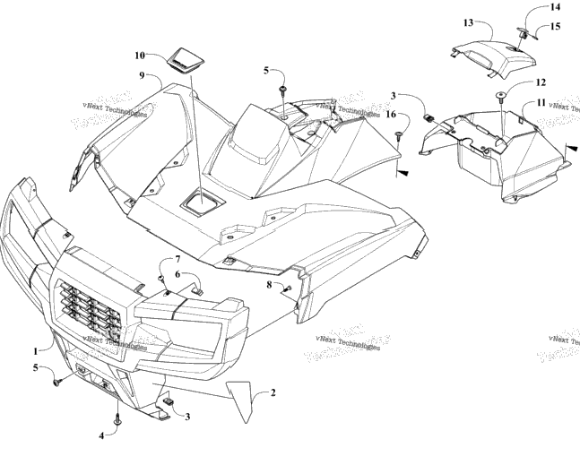 Front Body Panel Assembly