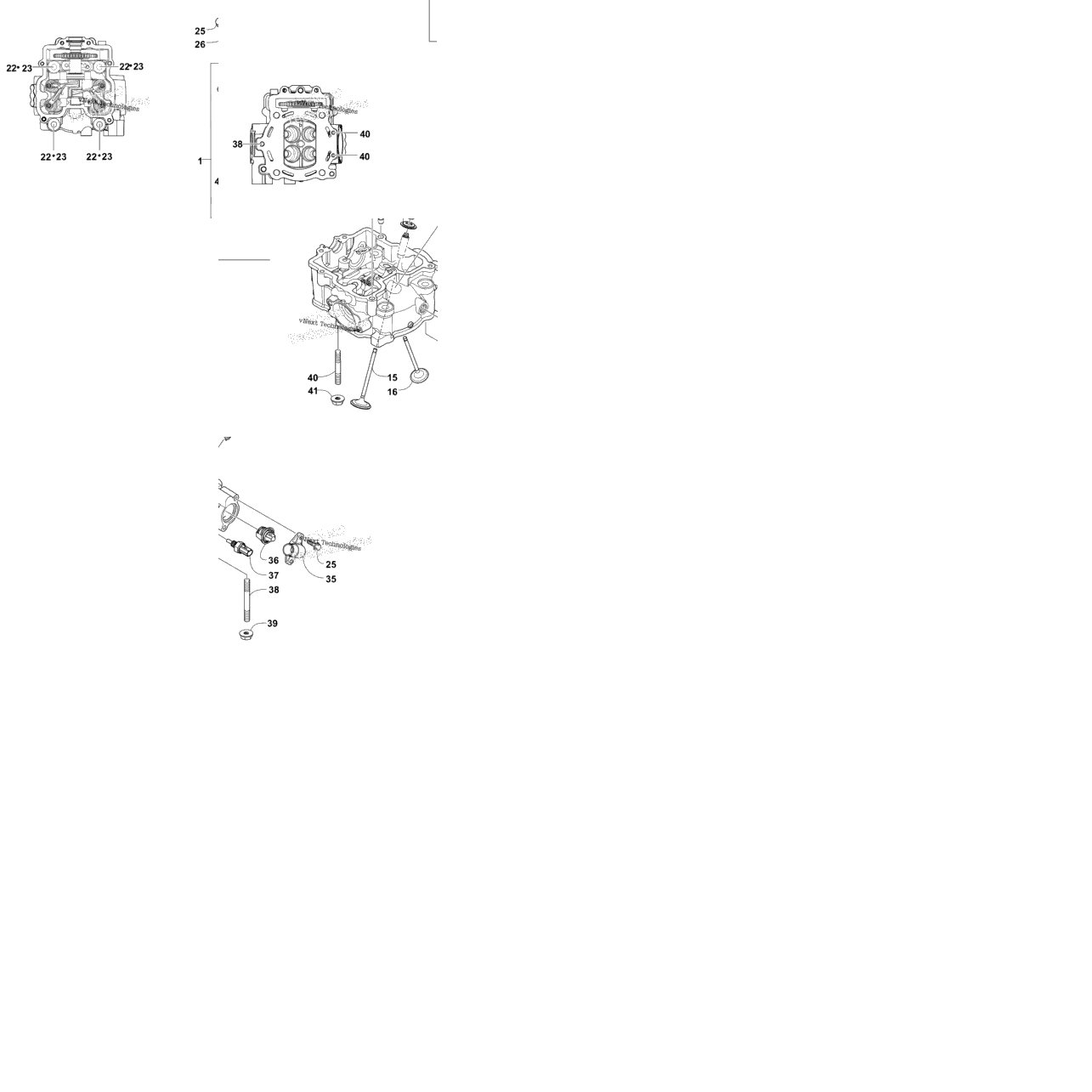 Cylinder Head And Camshaft/Valve Assembly