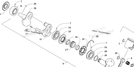 Piston And Crankshaft