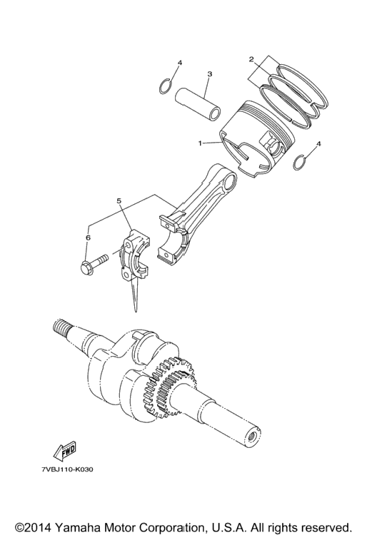 Crankshaft Piston