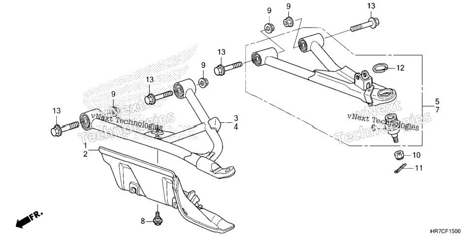 FRONT ARM