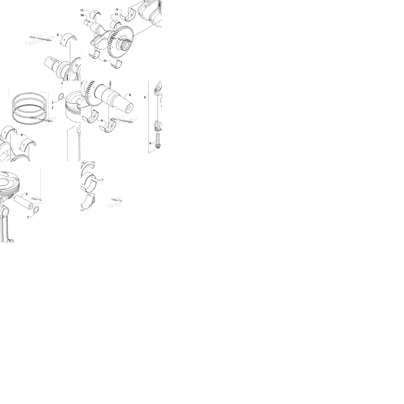 Crankshaft Balancer Assemblies