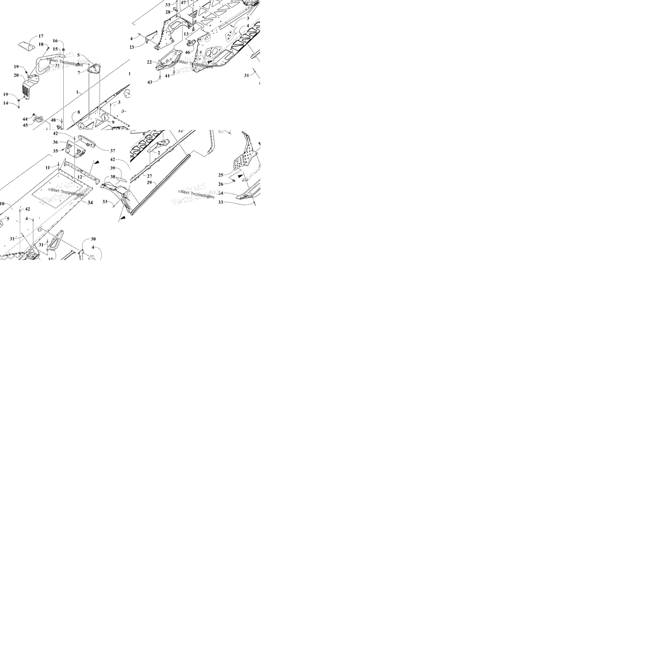 Tunnel And Snowflap Assembly