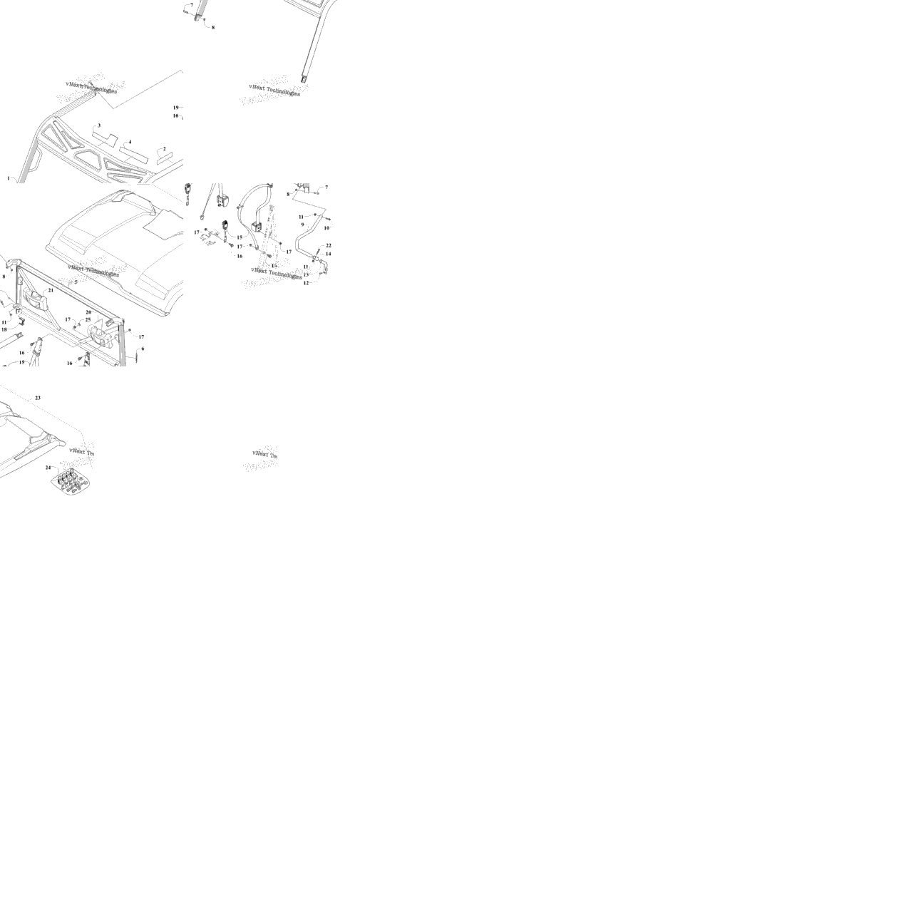 Rops And Seat Belt Assembly