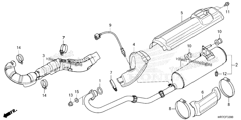 EXHAUST MUFFLER