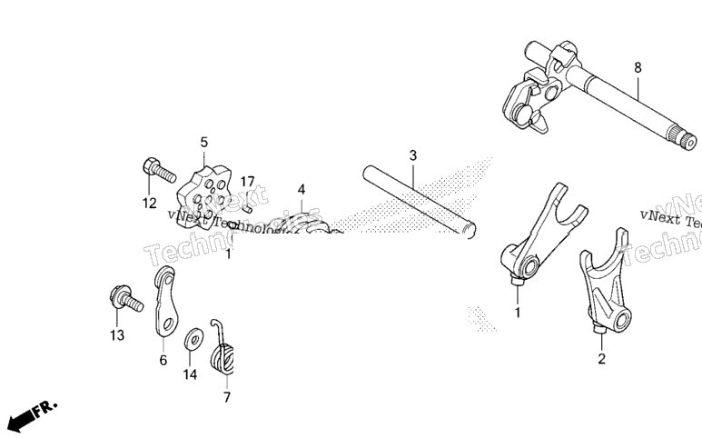 Gearshift Drum