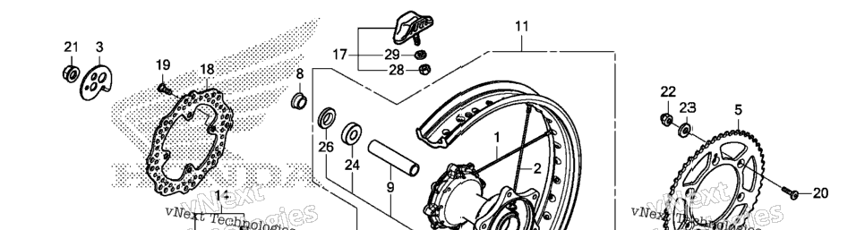 Rear Wheel