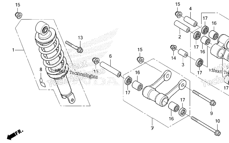 Rear Shock Absorber